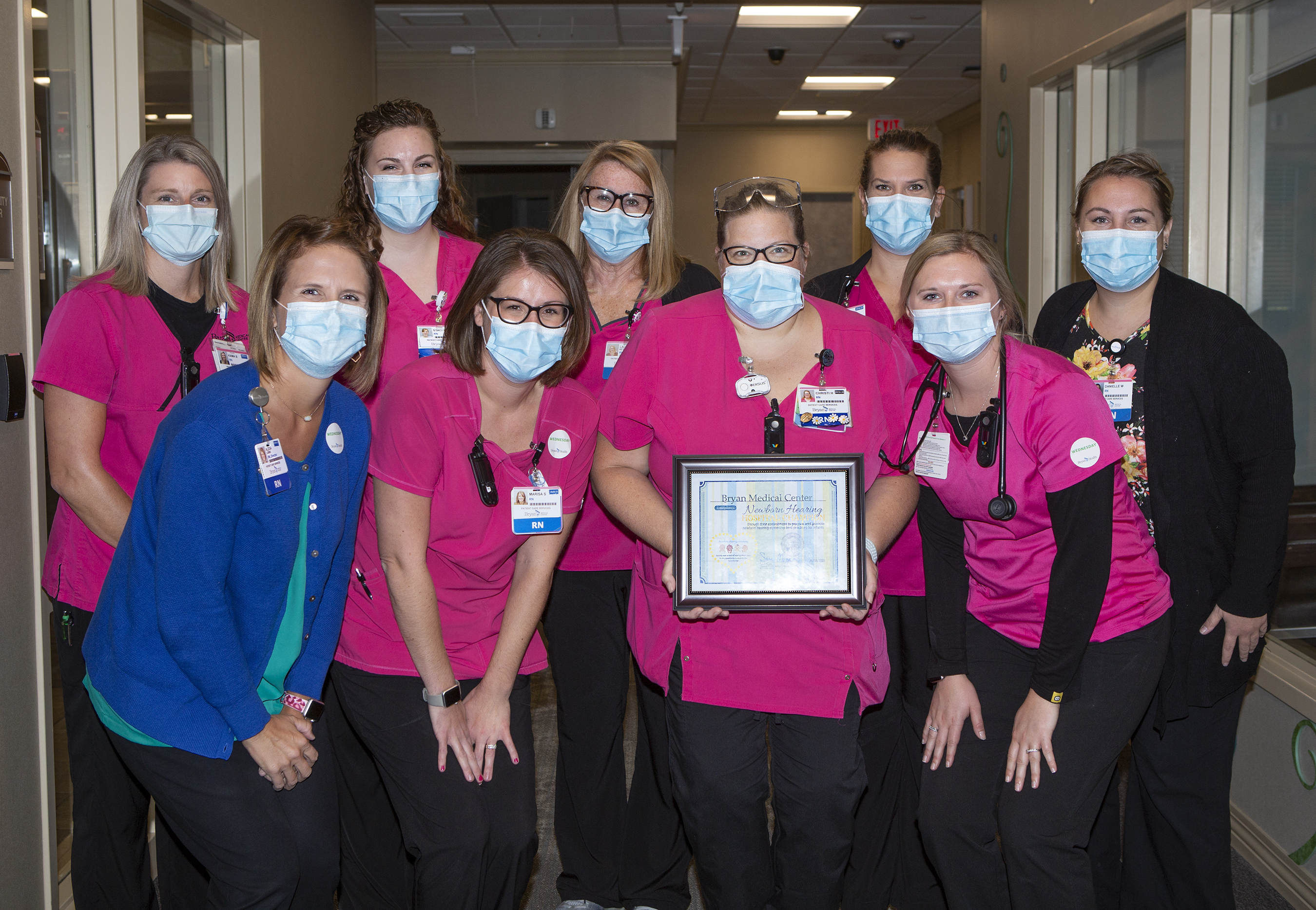 Nebraska Newborn Hearing Hospital Champion Campaign